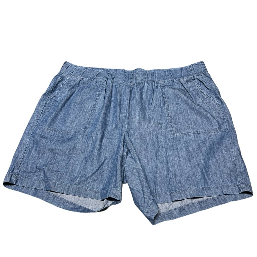 Talbots Light Blue Denim-Look Women’s Shorts